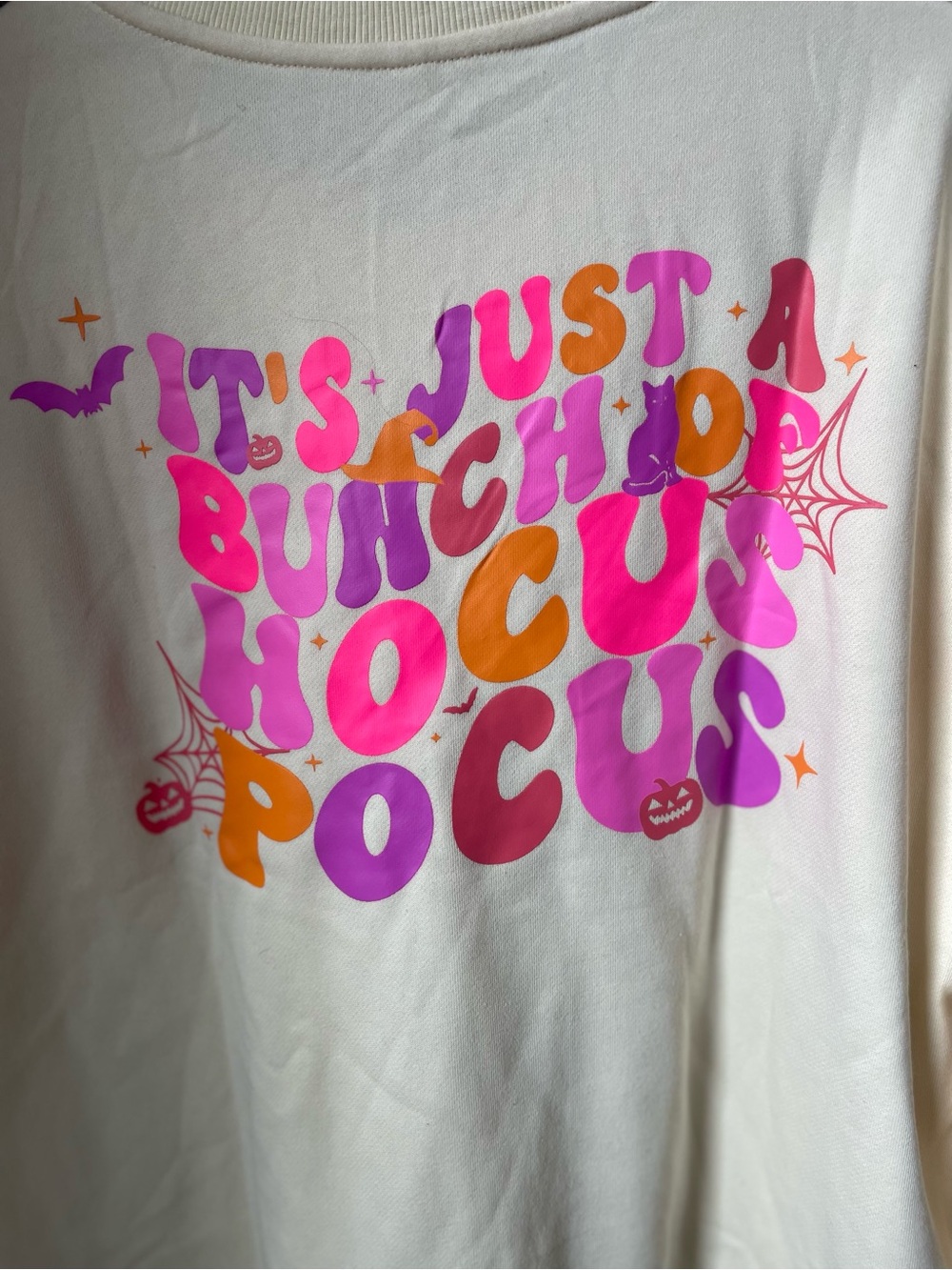 women's large long sleeve Hocus Pocus top - Picture 5 of 7